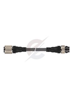   C1DH4-5 - Szenzor kábel M12 DC 5m 4-vezetékes 4 tűs, 1:  | csatl. aljzat 2: | csatl. dugó, olajálló