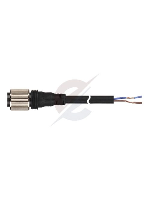 CID2-5 - Szenzor kábel M12 DC 5m 2-vezetékes 4 tűs,  | csatl. aljzat