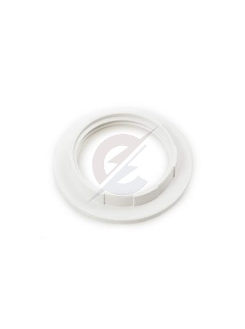 Karika E27 műany. fehér R/E27/PC/W - BH411