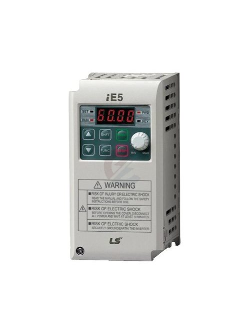 SV002IE5-1C LS SV-IE5 Frekvenciaváltó 0,2kW 1x230V 1,4A NPN/PNP V/F IP20 RS-485
