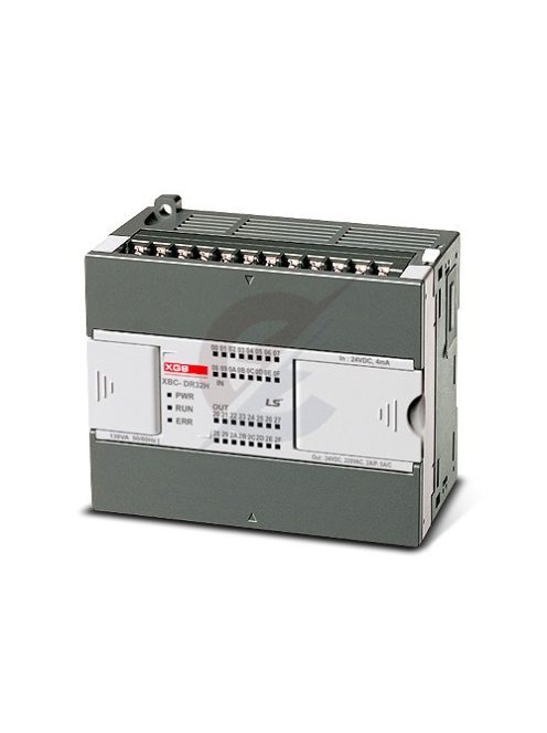 XEC-DP32H - PLC 110/240VAC, 16 24VDC bem., 16 TR. PNP kim., beép. poz.